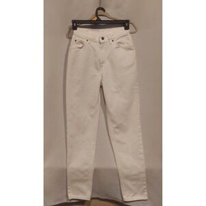 Levis Womens 90s Vintage 912 White Denim High Rise Jeans Made in USA Size 26/30